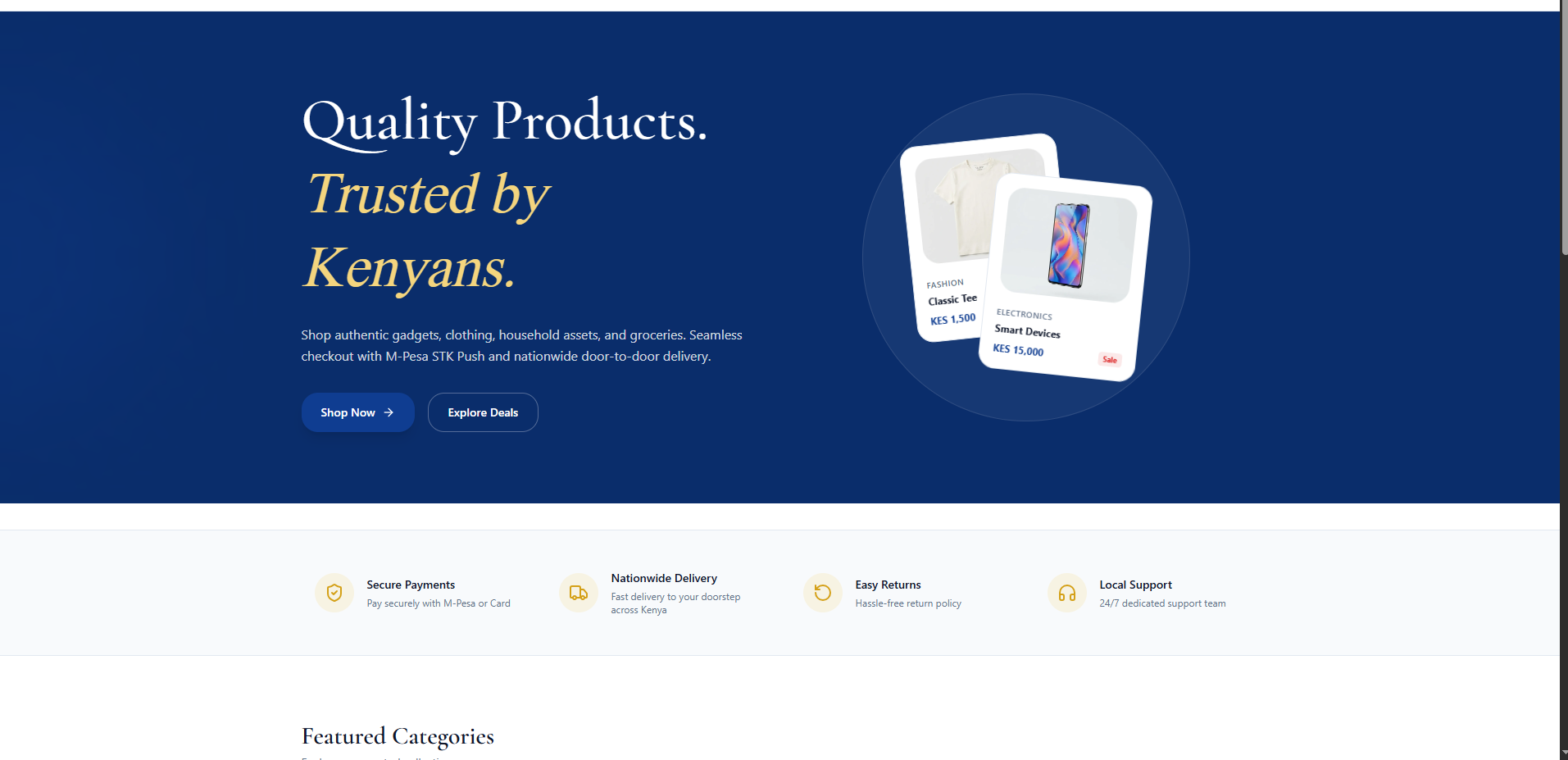 Biashara Hub Headless E-commerce Architecture